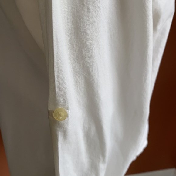 White button down blouse - Picture 6 of 14